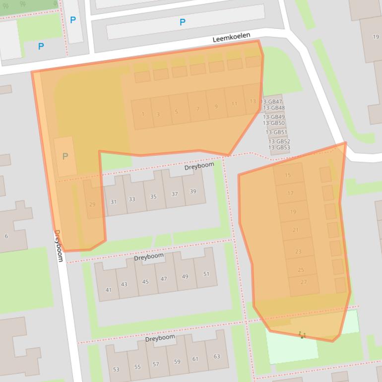 Kaart van postcodegebied 7824VP.