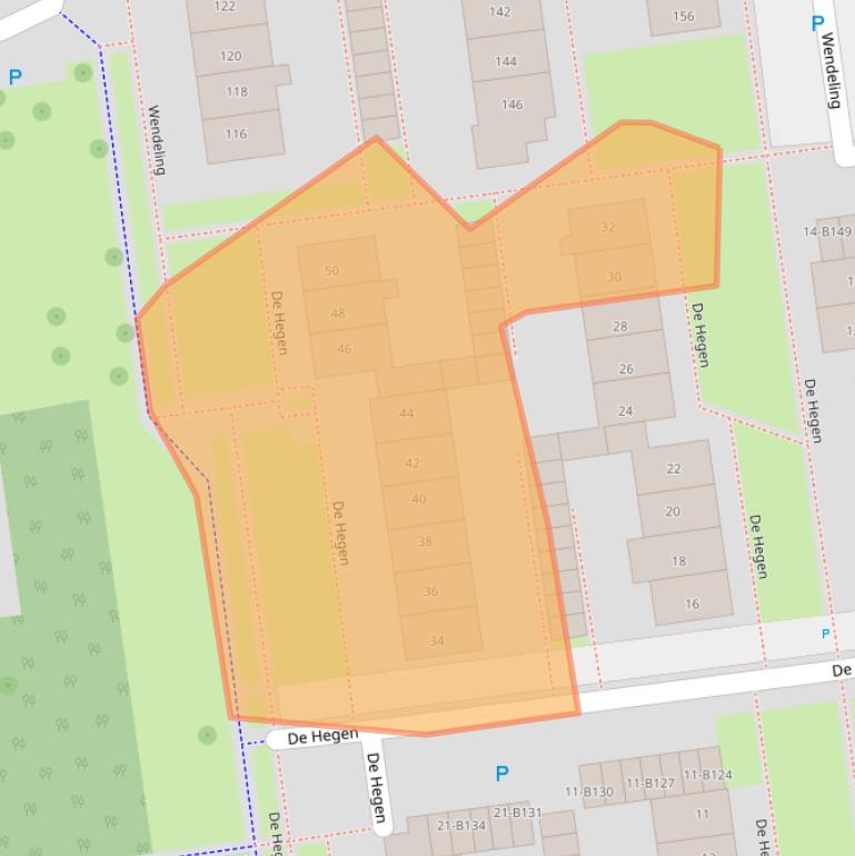 Kaart van postcodegebied 7824XC.
