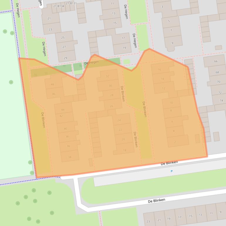 Kaart van postcodegebied 7824XE.