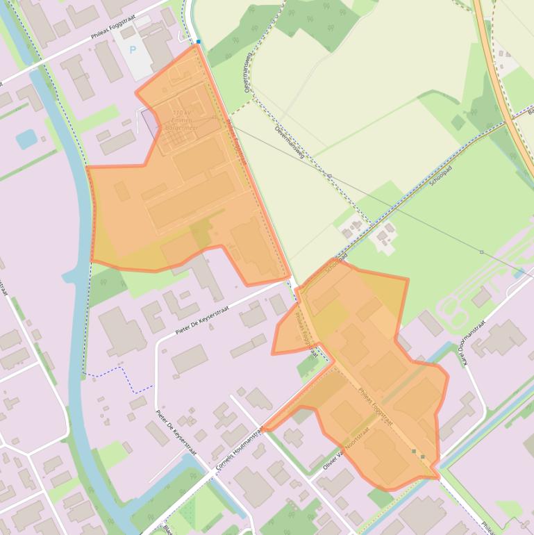 Kaart van postcodegebied 7825AK.