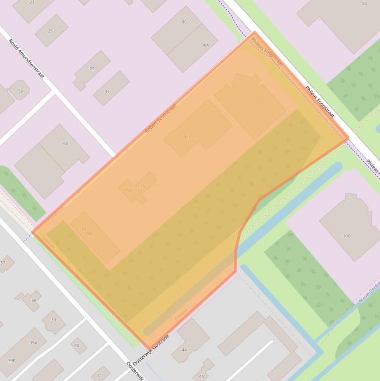 Kaart van postcodegebied 7825AR.
