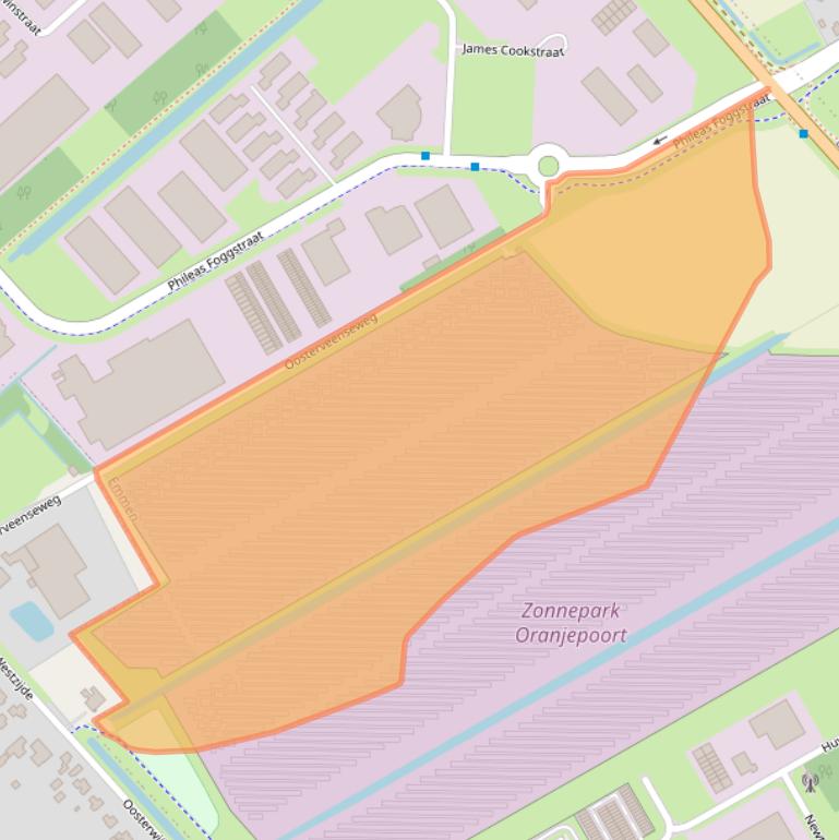 Kaart van postcodegebied 7825AZ.