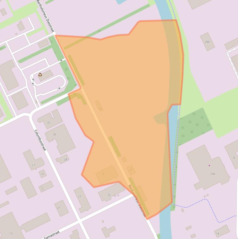 Kaart van postcodegebied 7825VN.