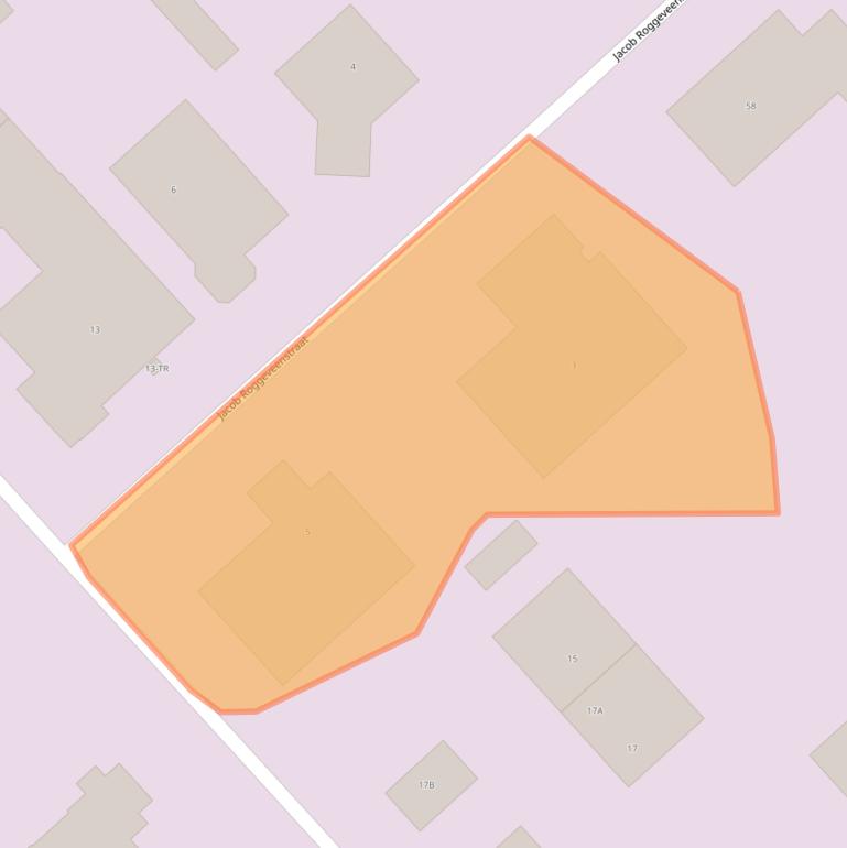 Kaart van postcodegebied 7825VX.