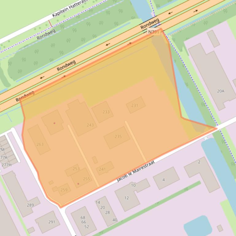 Kaart van postcodegebied 7825XE.