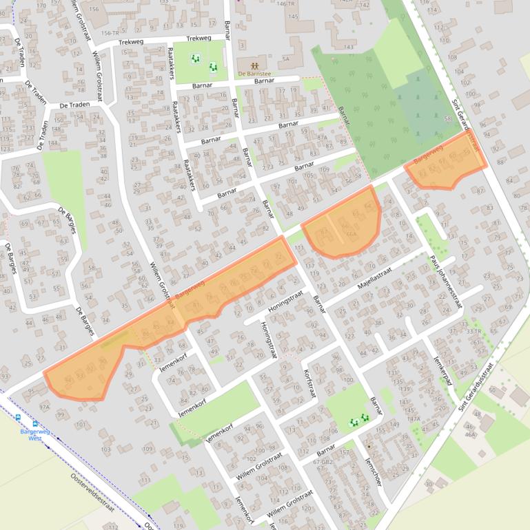 Kaart van postcodegebied 7826BR.