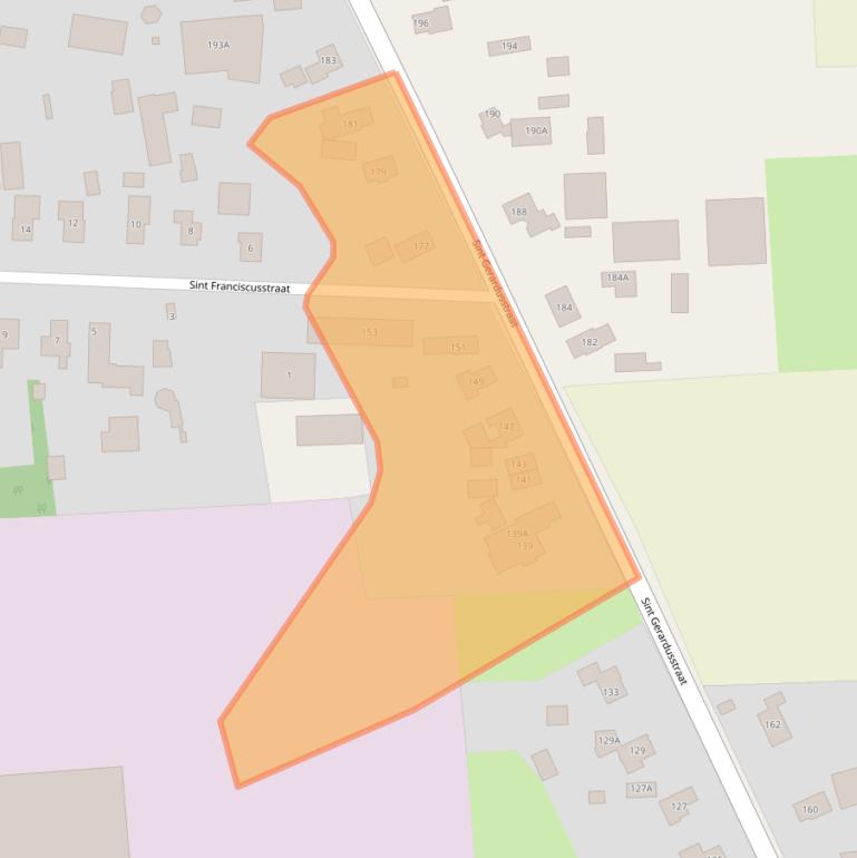 Kaart van postcodegebied 7826CD.