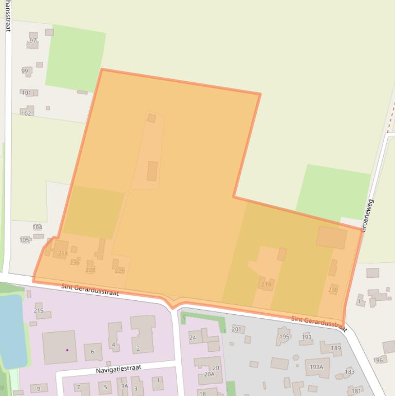 Kaart van postcodegebied 7826CL.