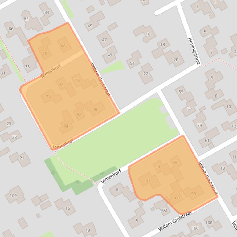 Kaart van postcodegebied 7826EK.