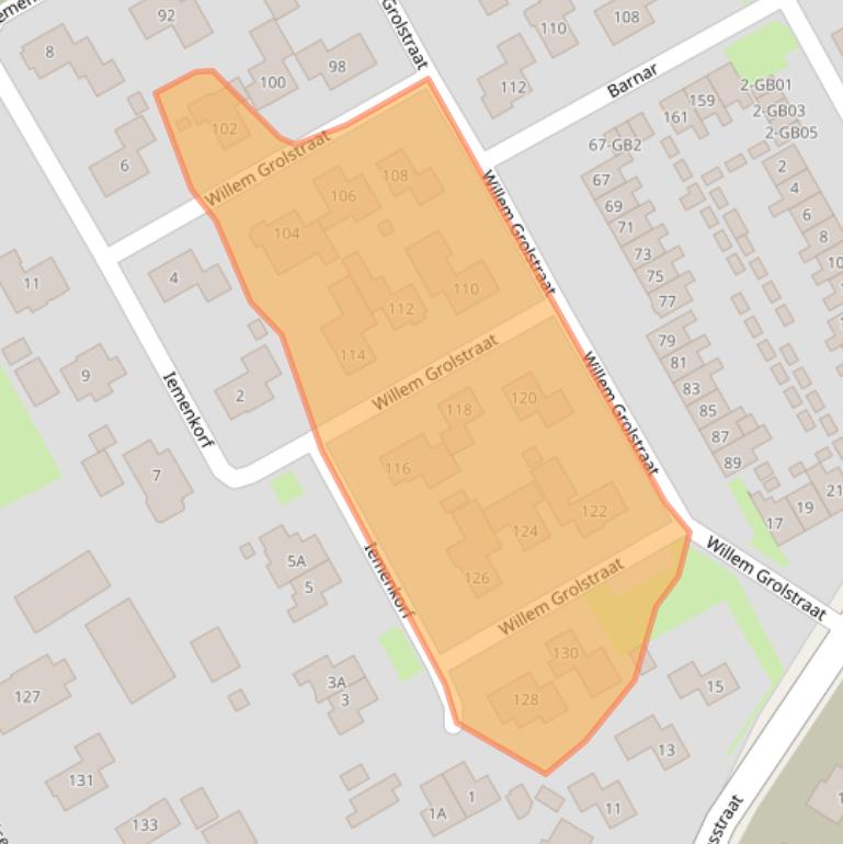 Kaart van postcodegebied 7826EL.