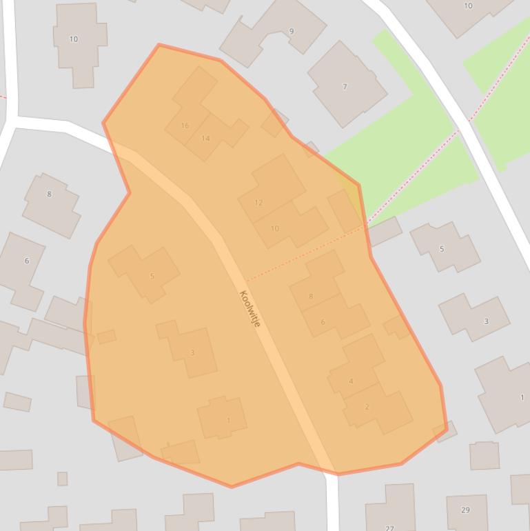 Kaart van postcodegebied 7826GH.