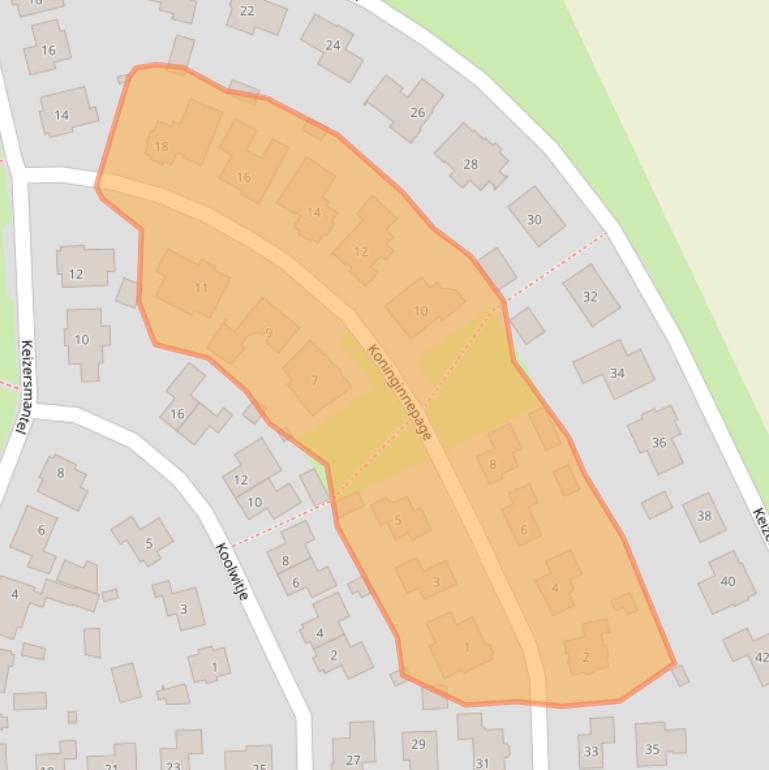 Kaart van postcodegebied 7826GJ.