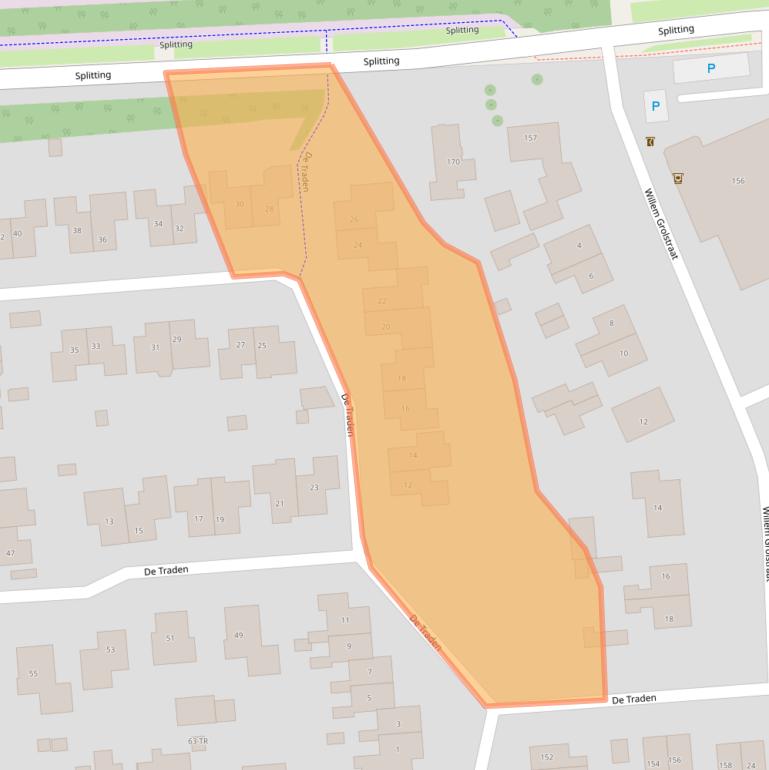 Kaart van postcodegebied 7826HE.