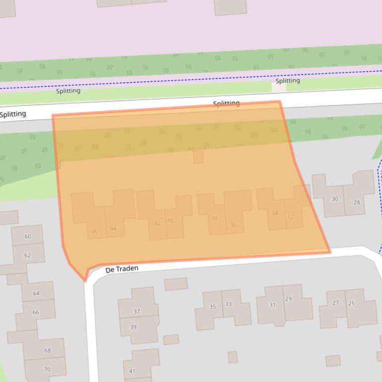 Kaart van postcodegebied 7826HG.