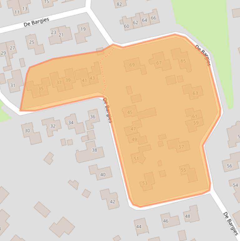 Kaart van postcodegebied 7826HW.