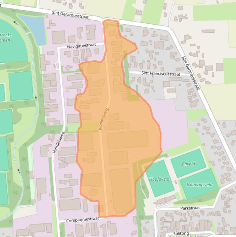 Kaart van postcodegebied 7826TA.