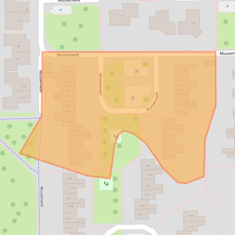 Kaart van postcodegebied 7827AL.