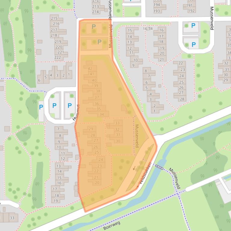 Kaart van postcodegebied 7827AS.