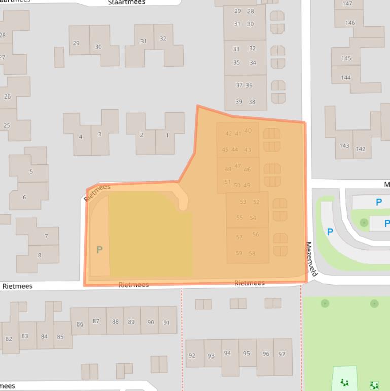 Kaart van postcodegebied 7827BV.