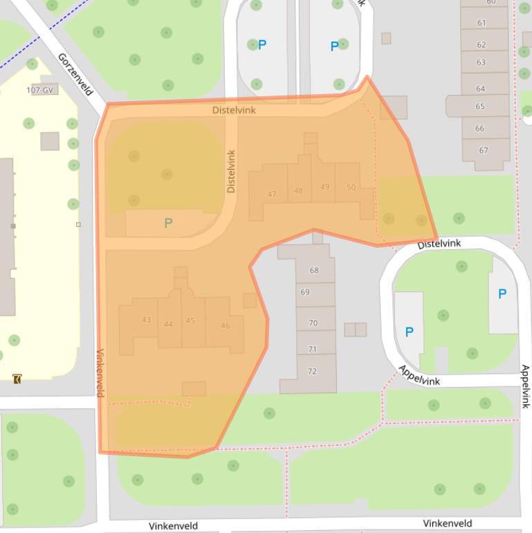 Kaart van postcodegebied 7827DB.