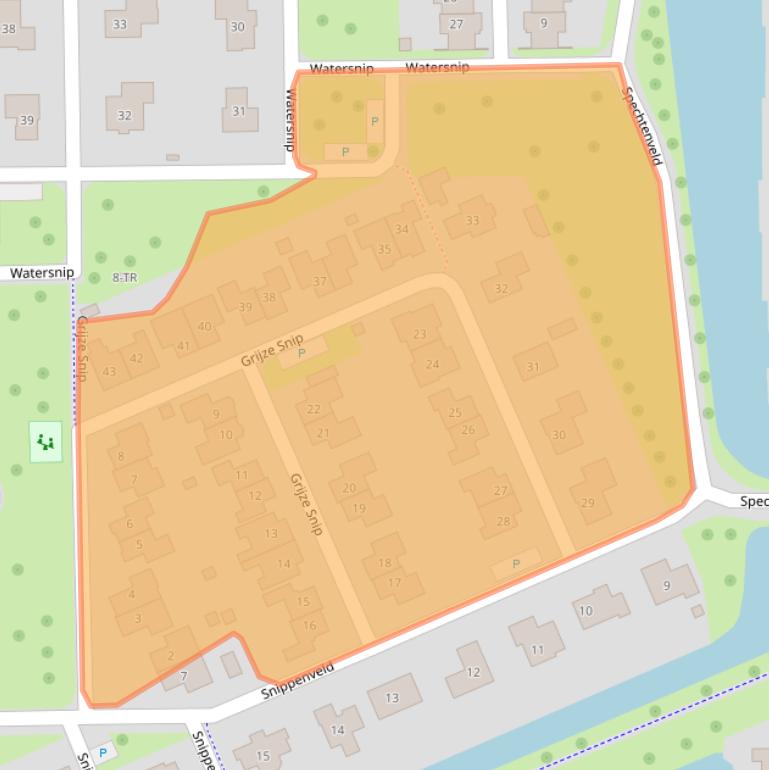 Kaart van postcodegebied 7827KC.