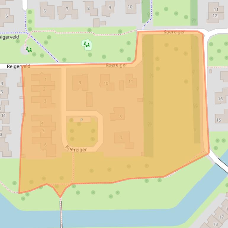 Kaart van postcodegebied 7827VL.