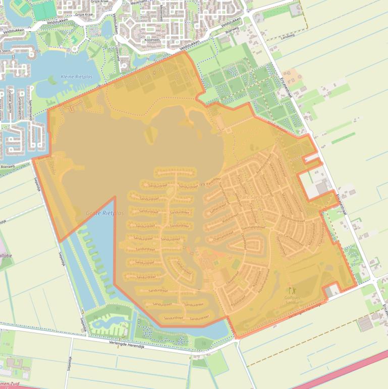 Kaart van postcodegebied 7828.
