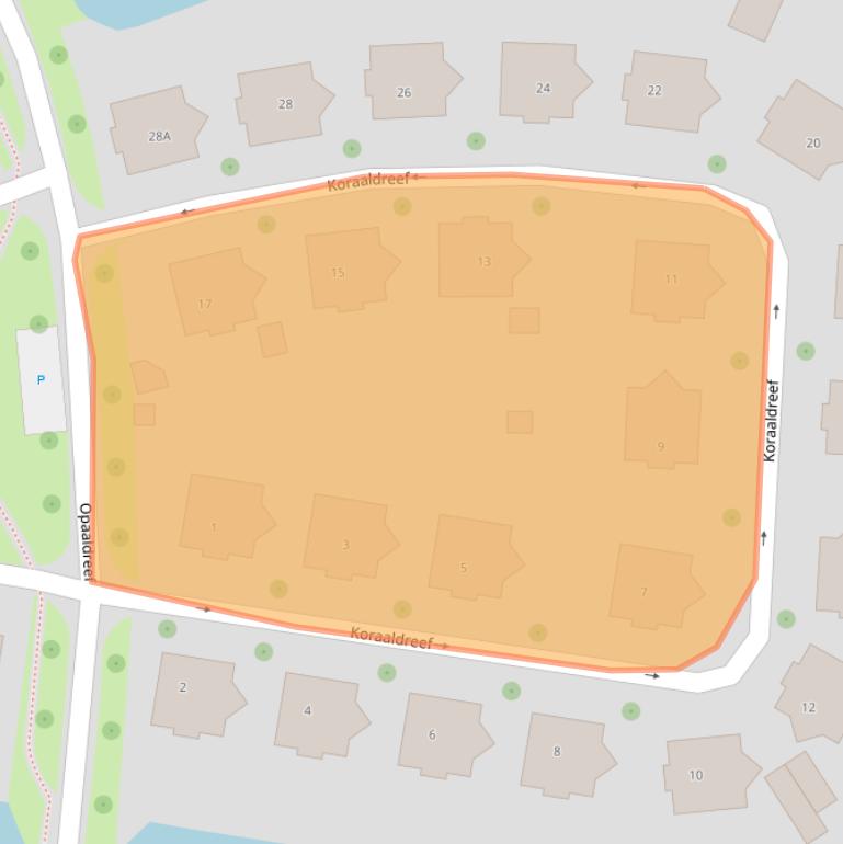 Kaart van postcodegebied 7828AN.
