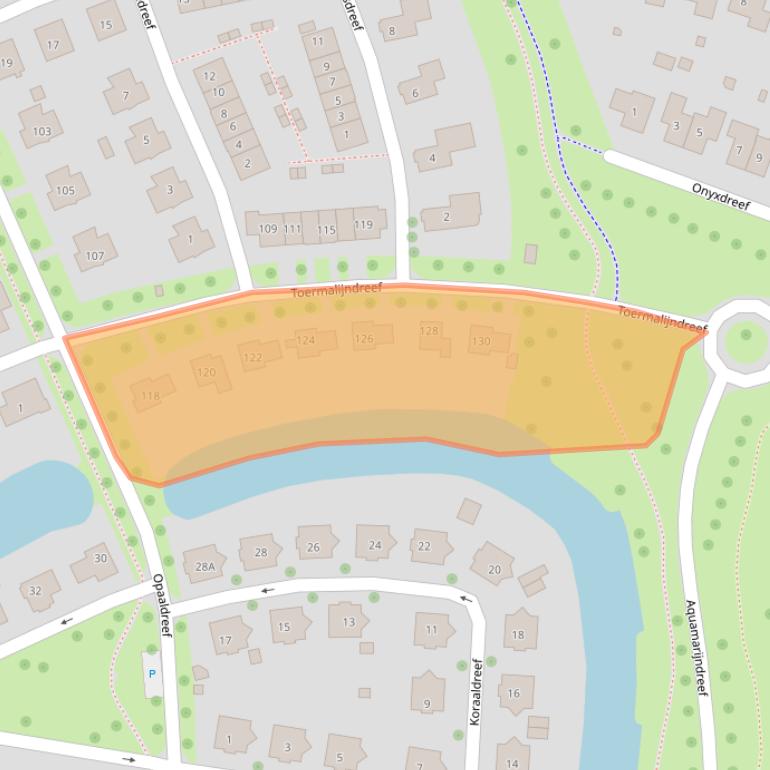 Kaart van postcodegebied 7828AT.