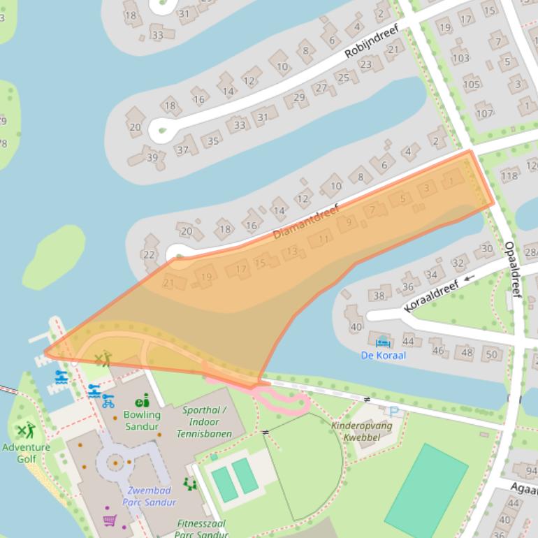 Kaart van postcodegebied 7828AV.