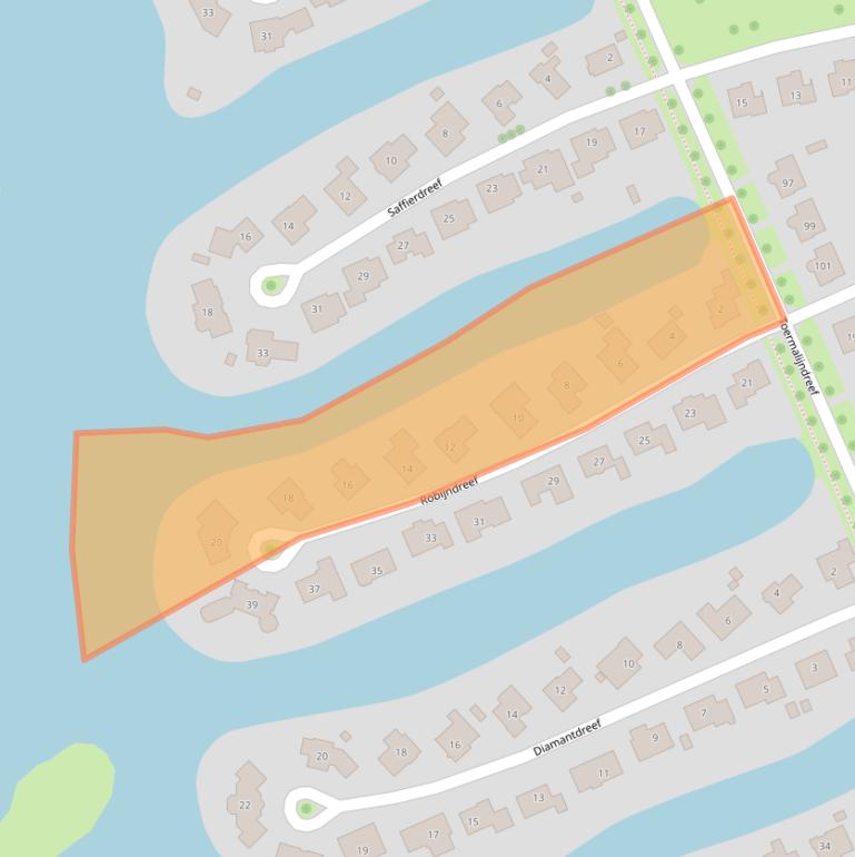 Kaart van postcodegebied 7828AZ.