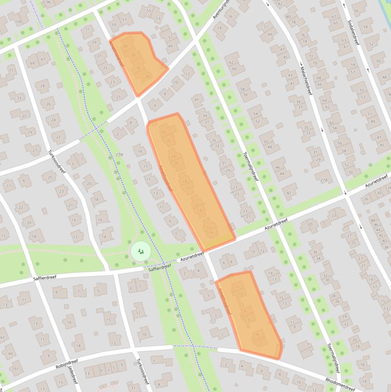 Kaart van postcodegebied 7828BM.