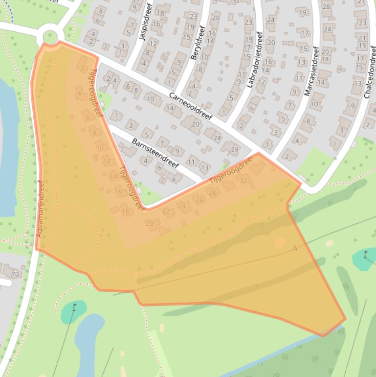 Kaart van postcodegebied 7828CD.