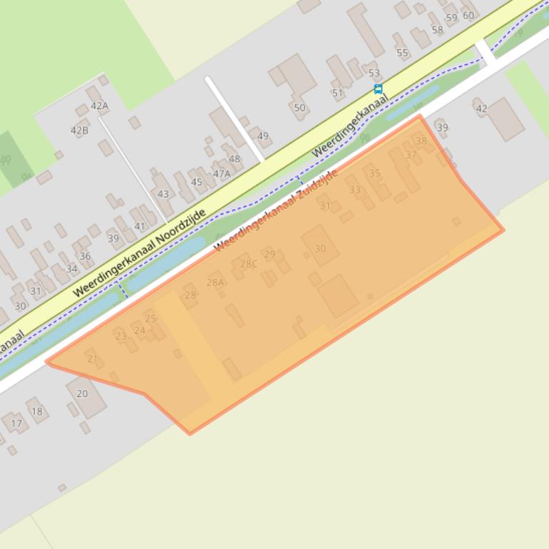 Kaart van postcodegebied 7831AB.