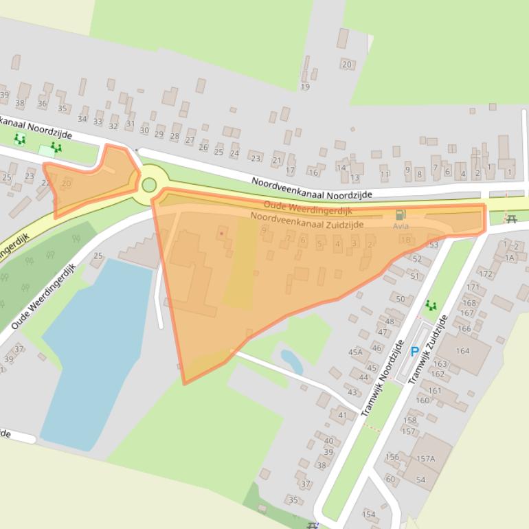 Kaart van postcodegebied 7831AS.