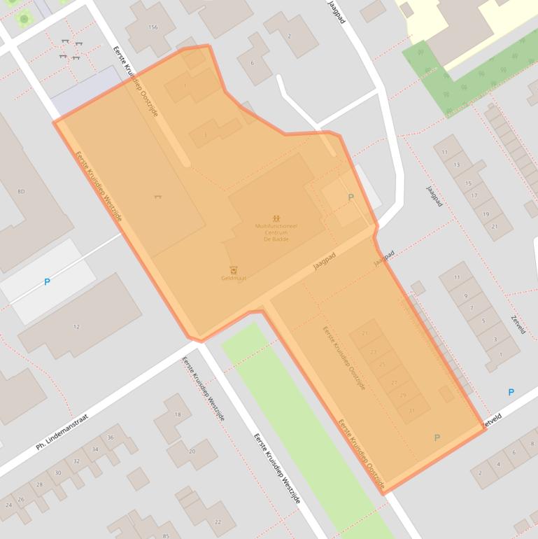 Kaart van postcodegebied 7831BA.