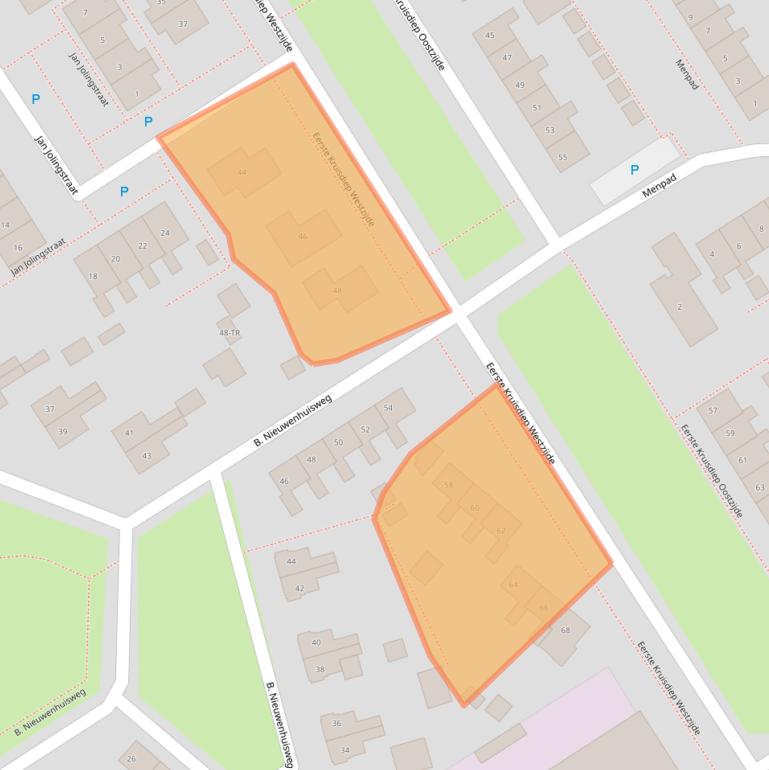 Kaart van postcodegebied 7831CB.