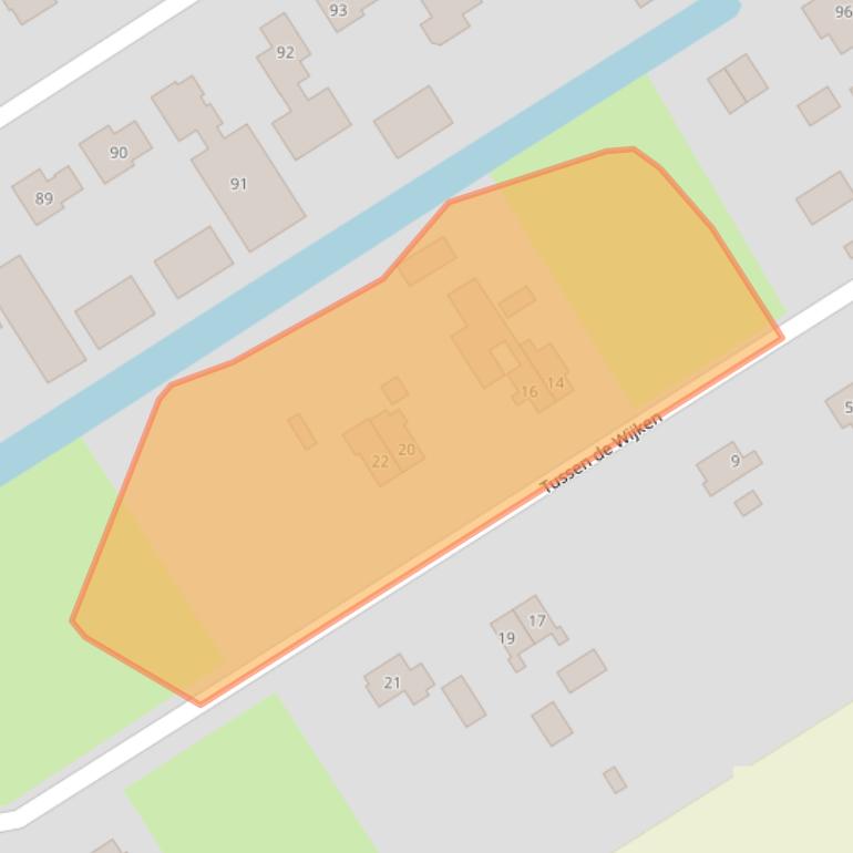 Kaart van postcodegebied 7831CH.