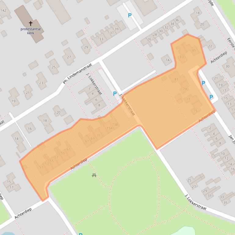 Kaart van postcodegebied 7831CT.