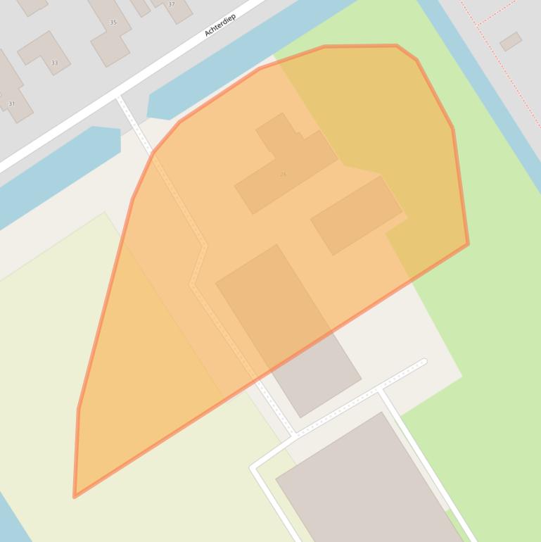 Kaart van postcodegebied 7831CV.