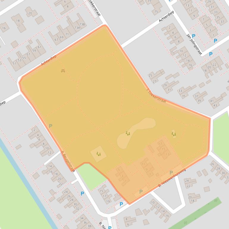 Kaart van postcodegebied 7831EG.