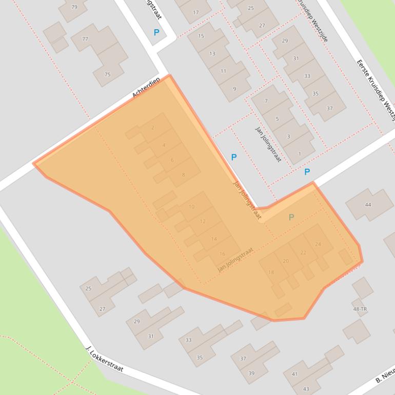 Kaart van postcodegebied 7831EK.