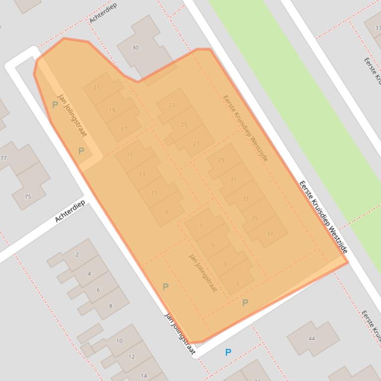 Kaart van postcodegebied 7831EL.