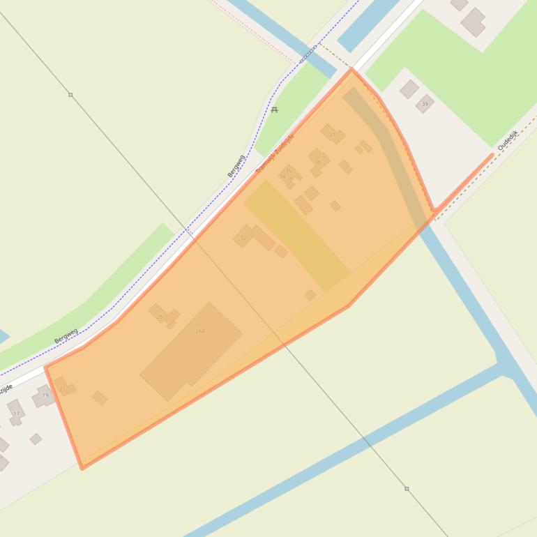 Kaart van postcodegebied 7831GH.