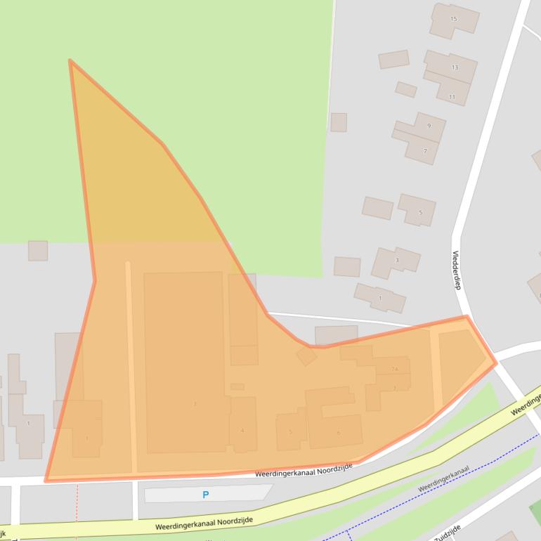 Kaart van postcodegebied 7831HA.