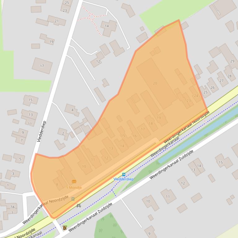 Kaart van postcodegebied 7831HB.