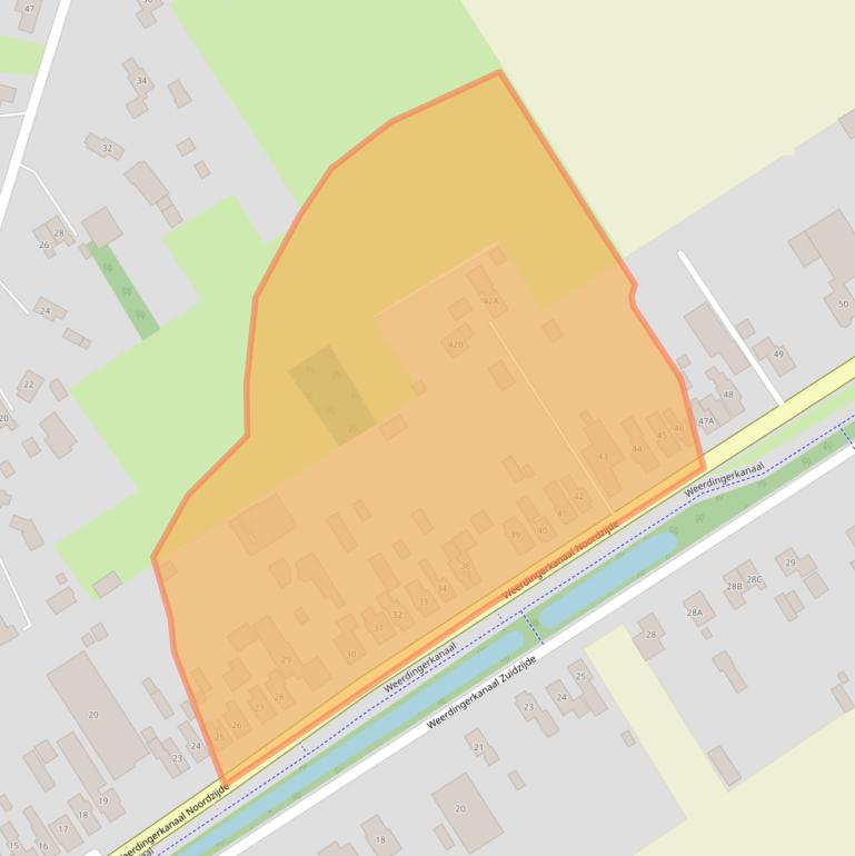 Kaart van postcodegebied 7831HC.