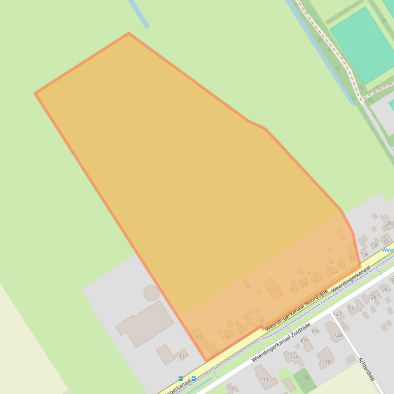 Kaart van postcodegebied 7831HJ.