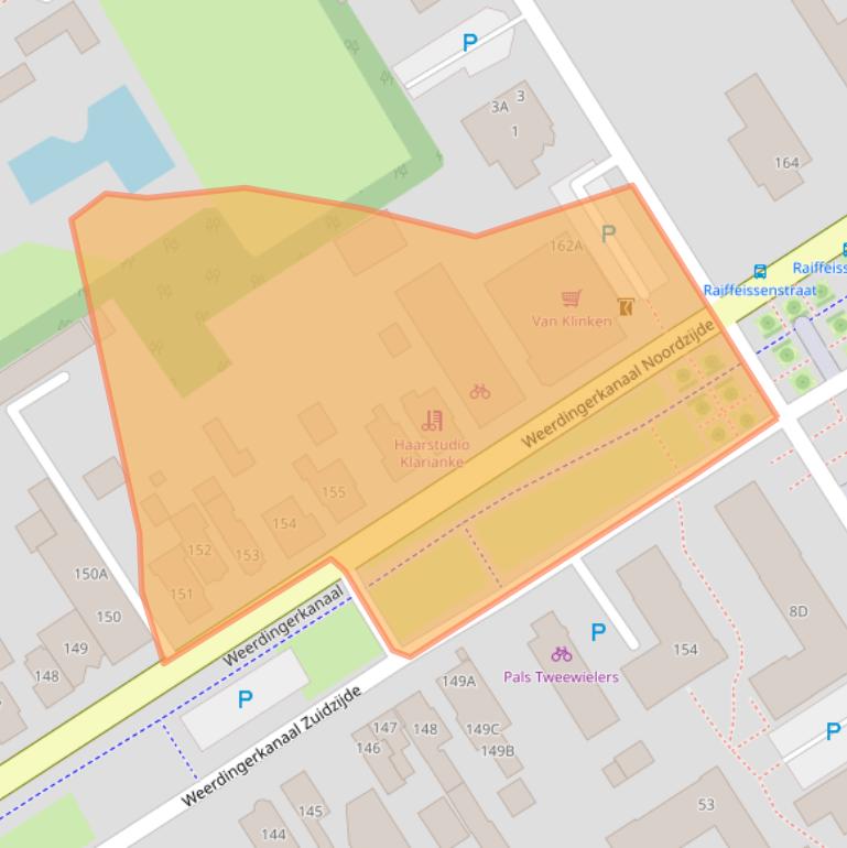 Kaart van postcodegebied 7831HL.