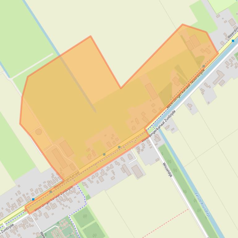 Kaart van postcodegebied 7831HP.